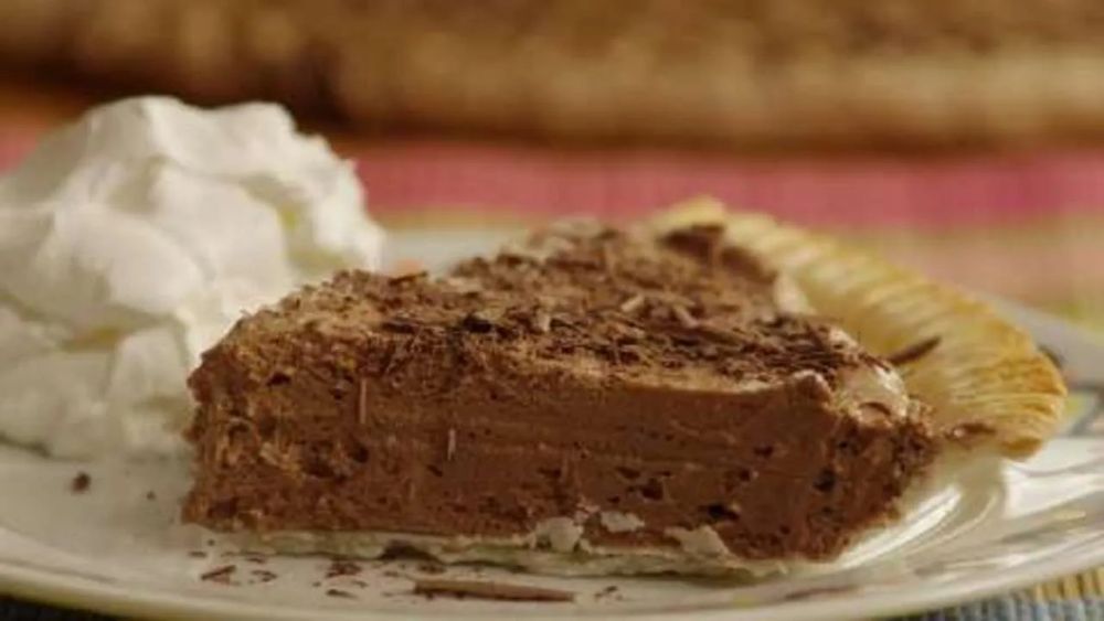 French Silk Chocolate Pie I