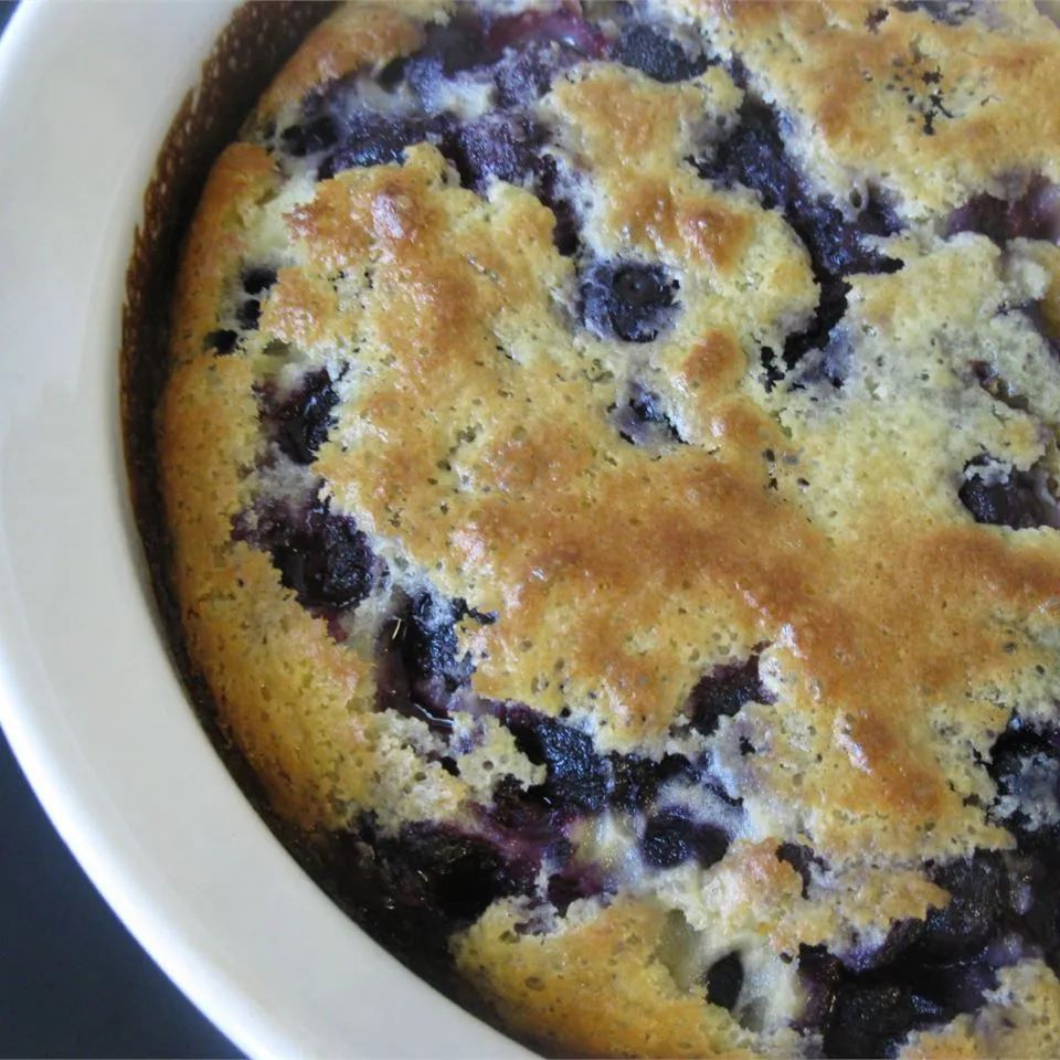 Blueberry Custard