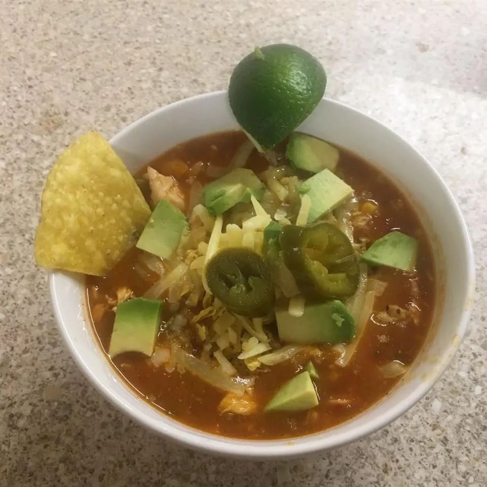 Spicy Tortilla Bean Soup