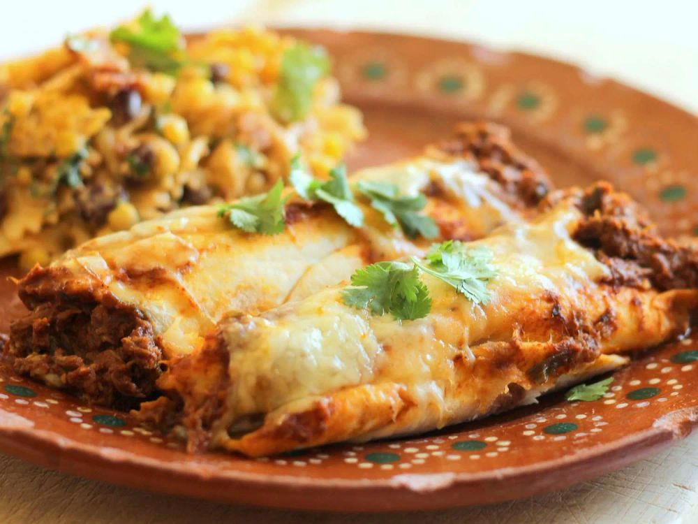 Carne Asada Enchiladas