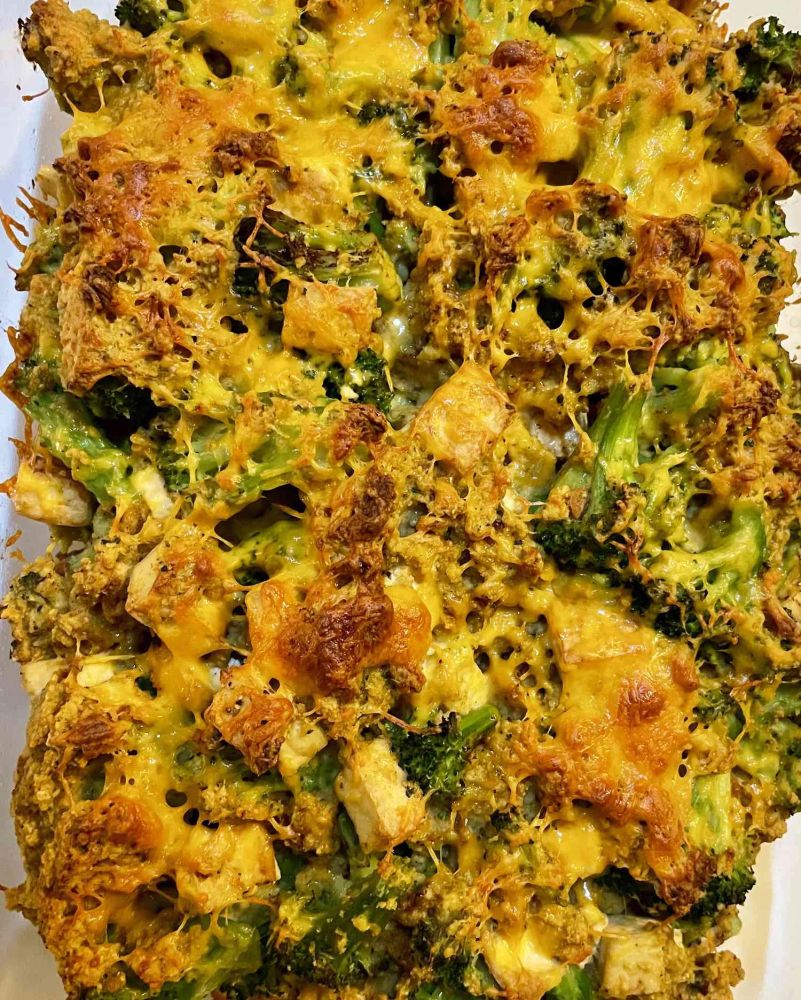 Tofu and Broccoli Casserole