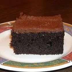 Black Chocolate Cake