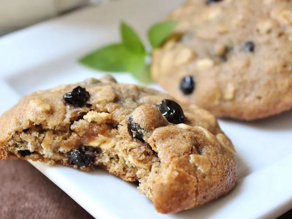 Blueberry Oatmeal Cookies