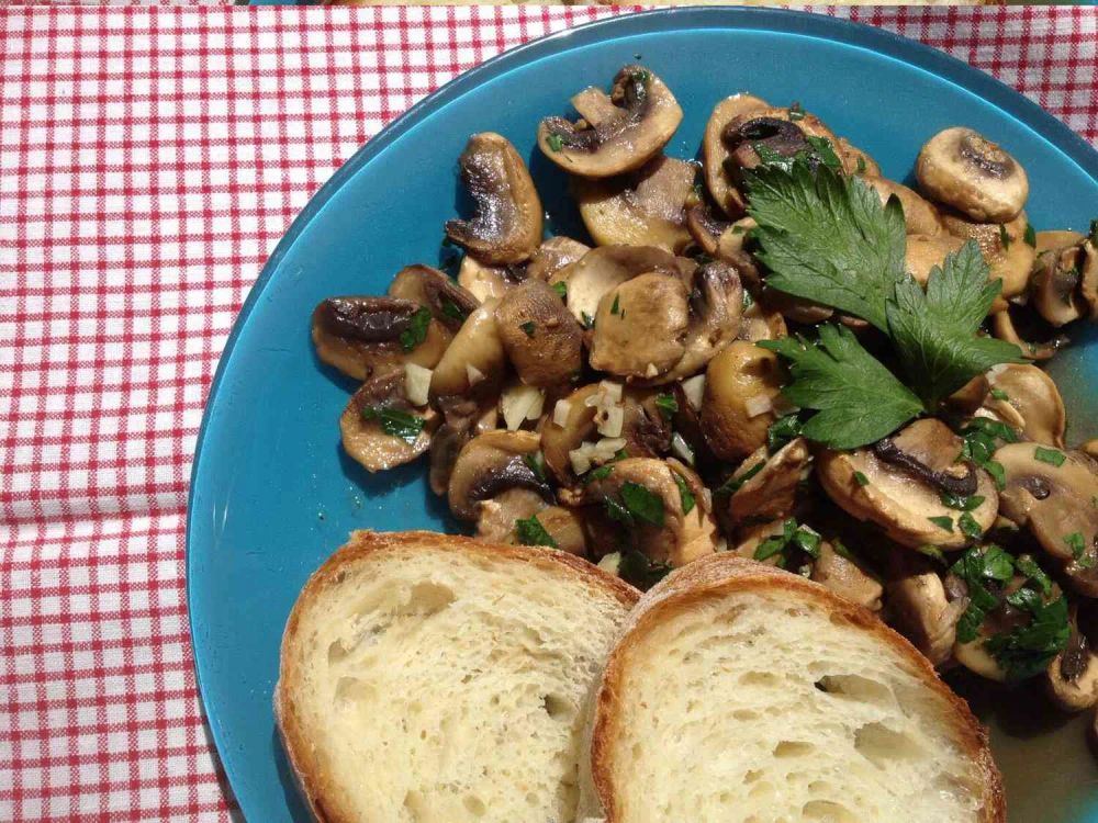 Cooked Mushroom Salad