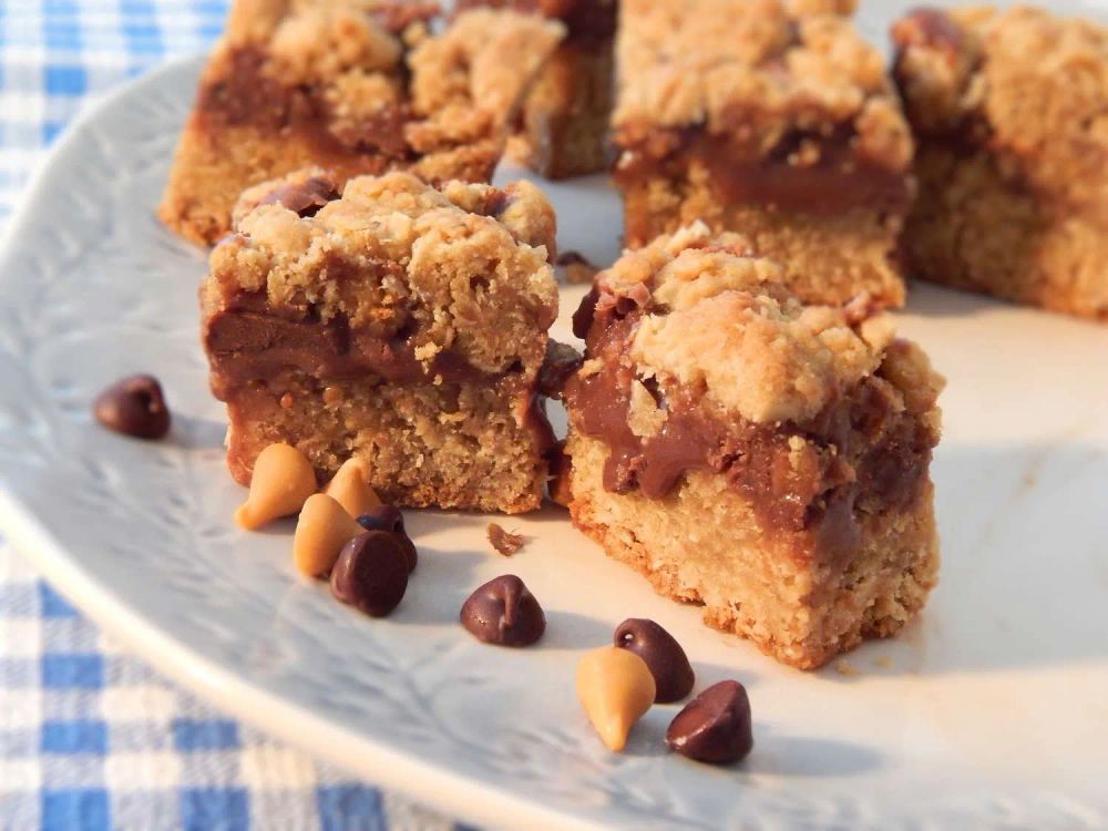 Fudge Jumbles (Chocolate Cookie Bars)