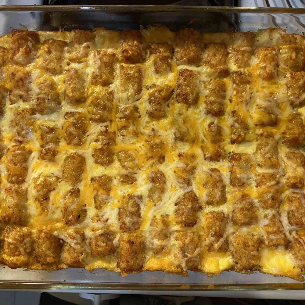 Tater Tot Breakfast Casserole