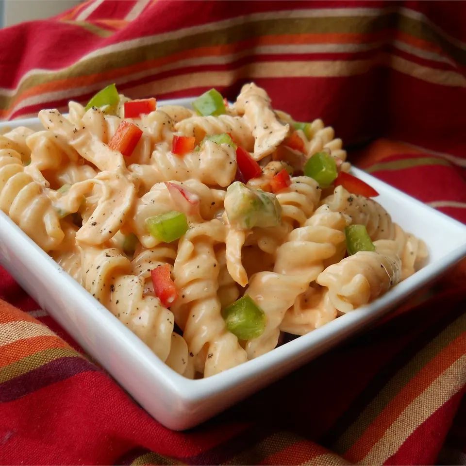 Buffalo Chicken Pasta Salad