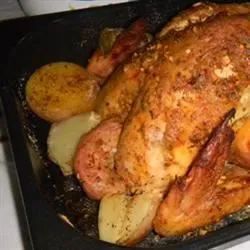 Indian-Spiced Roast Chicken