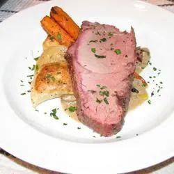 Beef Tenderloin in Creamy Porcini Sauce