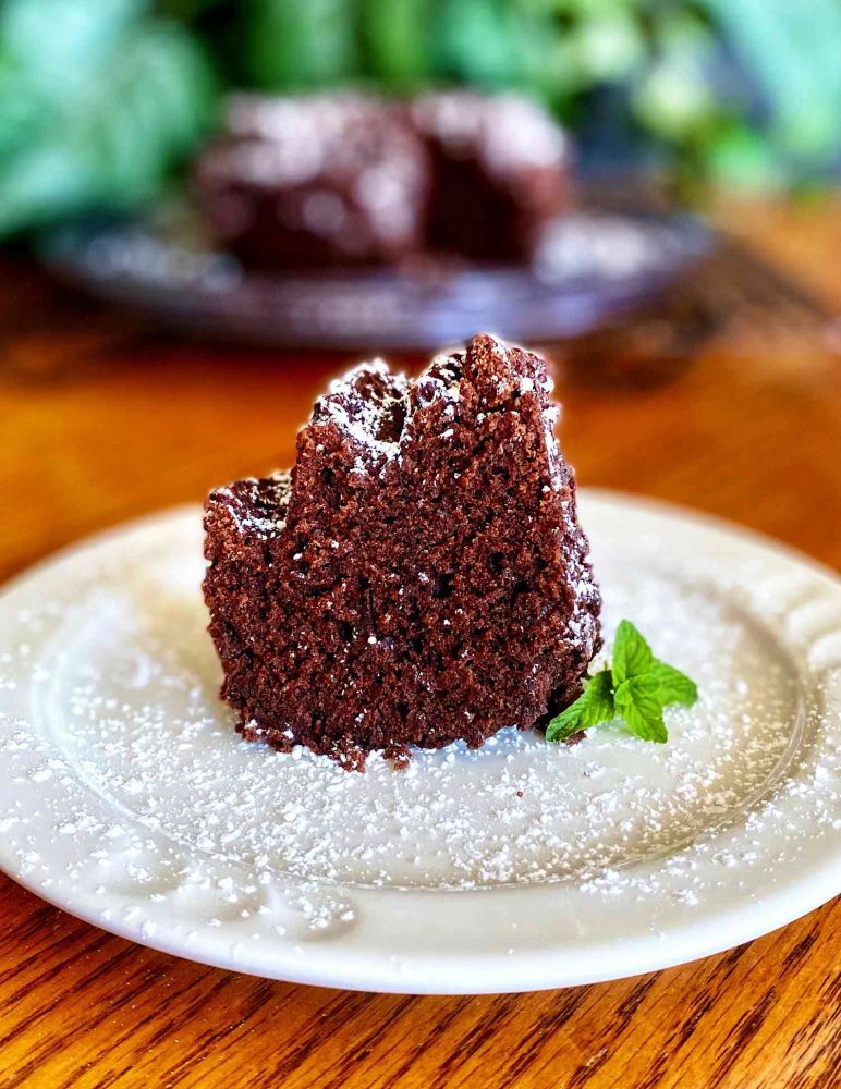 Dark Chocolate Bundt Cake