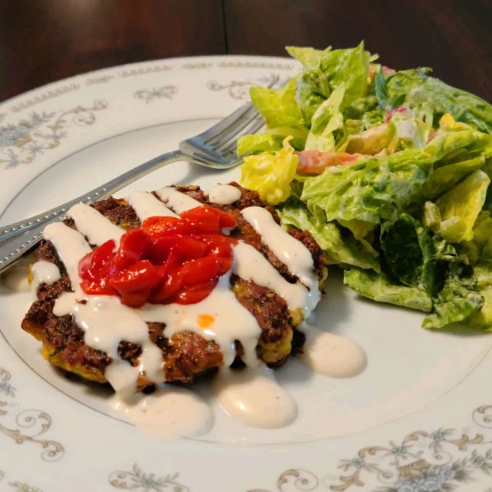 Curried Zucchini Corn Fritters