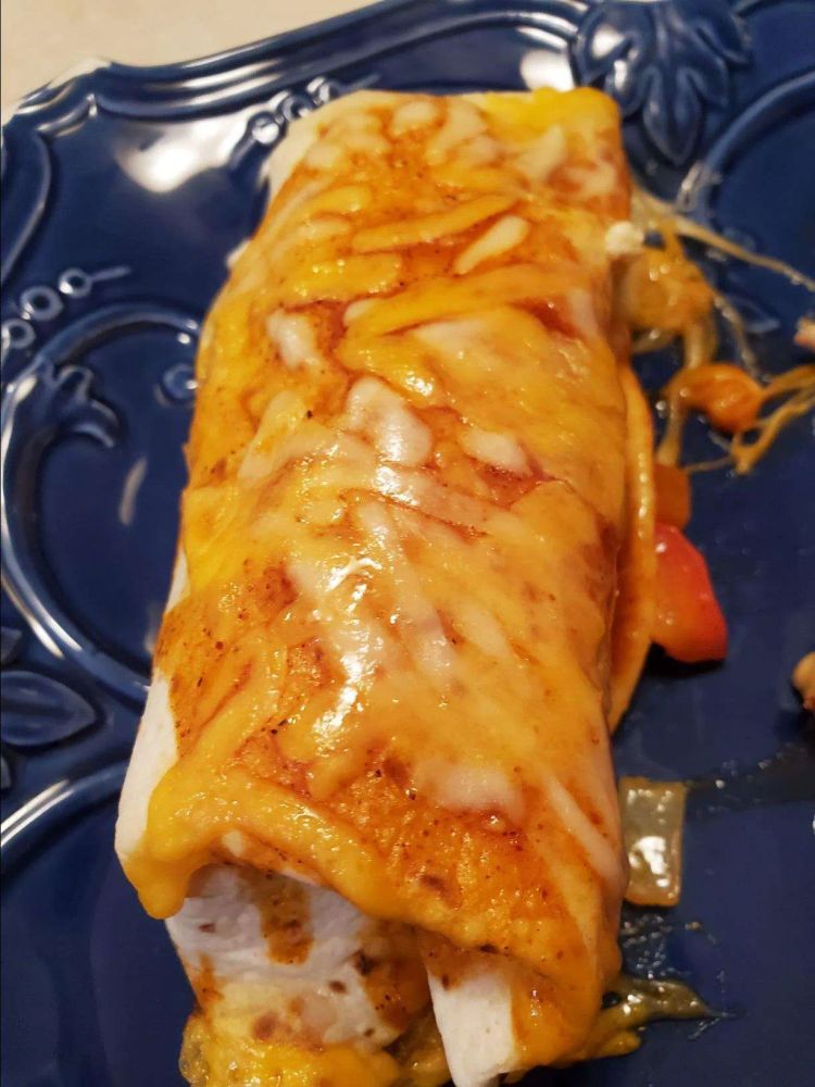 Low-Carb Shrimp Enchiladas