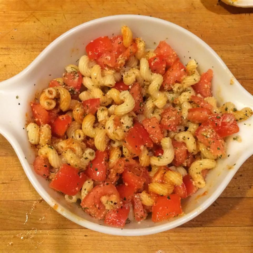 Light Southwestern Tomato Pasta