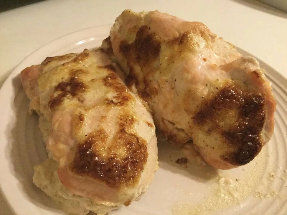 Cheesy Stuffed Lemon Chicken Breasts