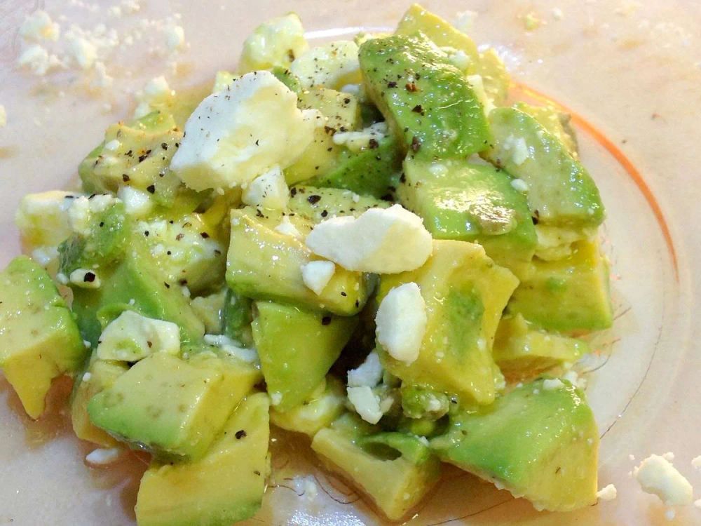 Avocado Feta Salad