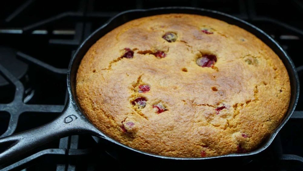 Cranberry-Pumpkin Cornbread