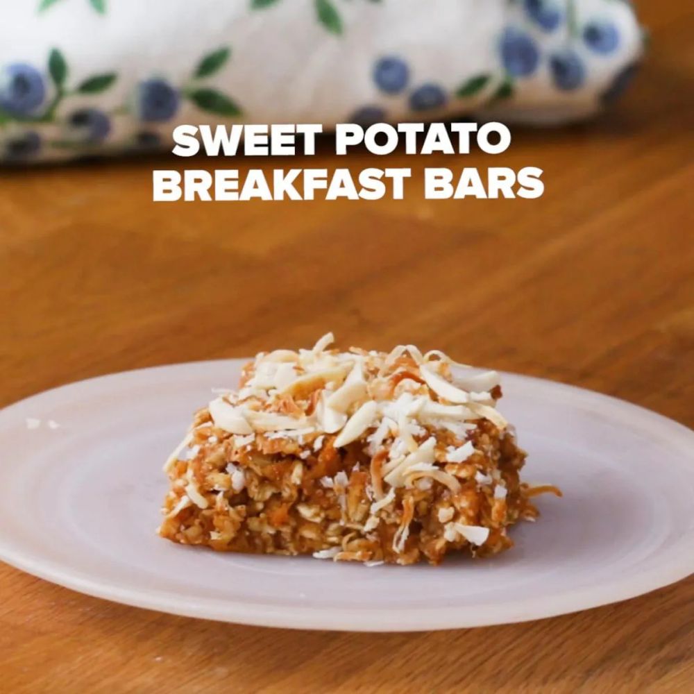 Sweet Potato Breakfast Bars