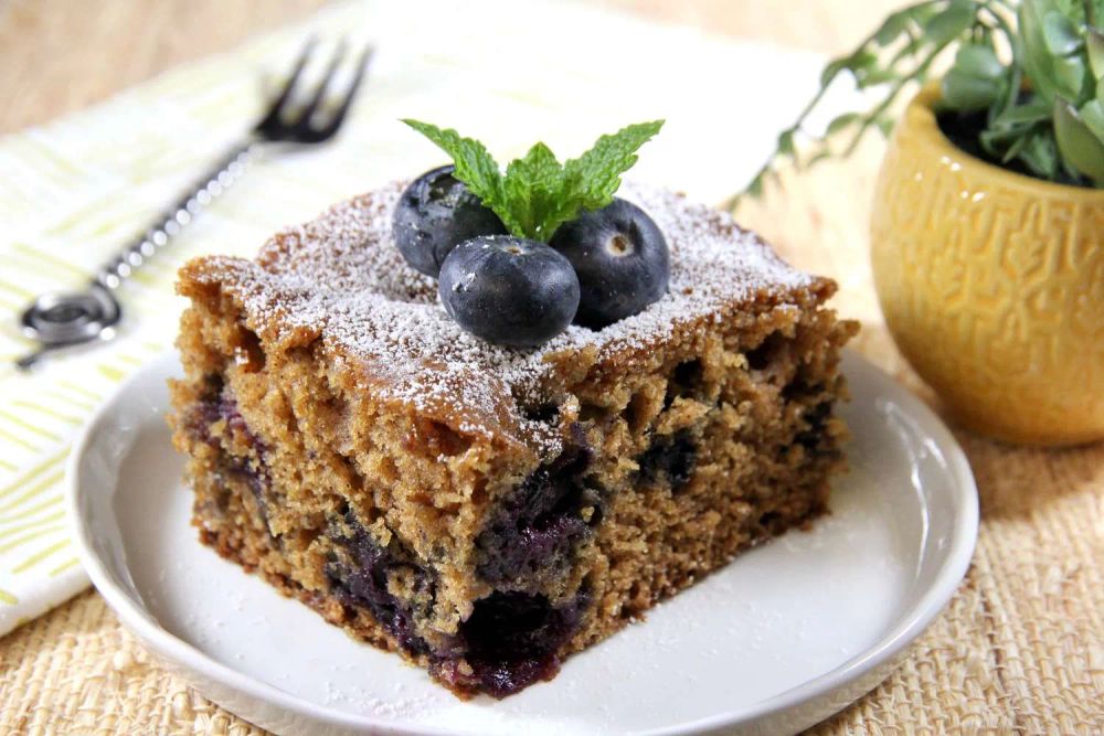 Blueberry Gingerbread