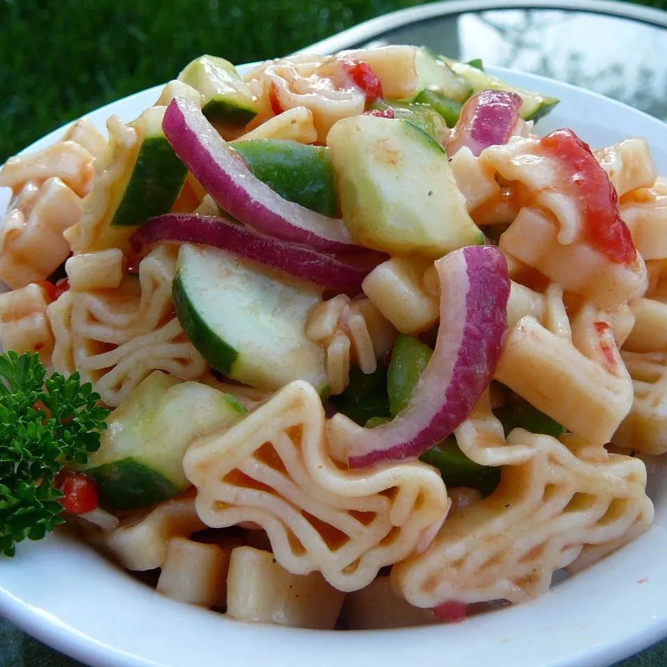 Sweet and Sour Pasta Salad