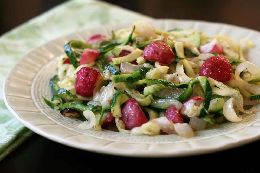 Wifey's Lemony Zoodles