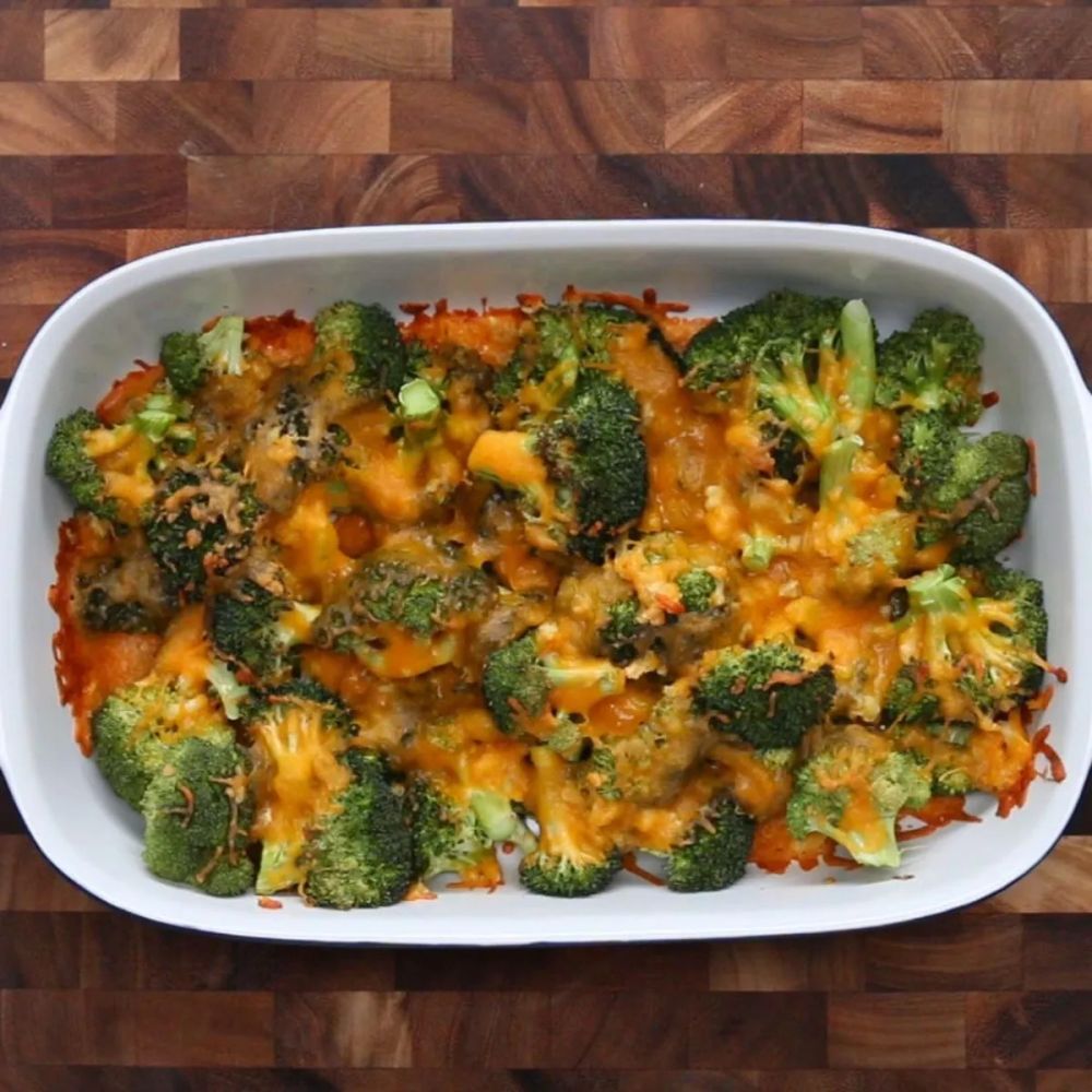 Cheesy Garlic Broccoli