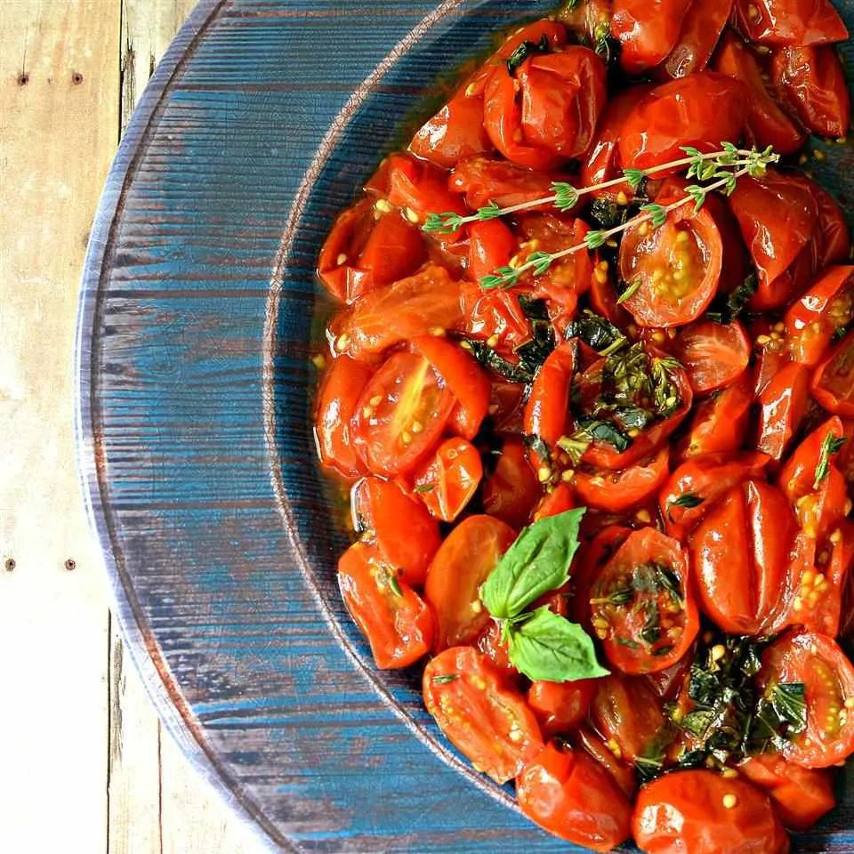 Oven Roasted Grape Tomatoes