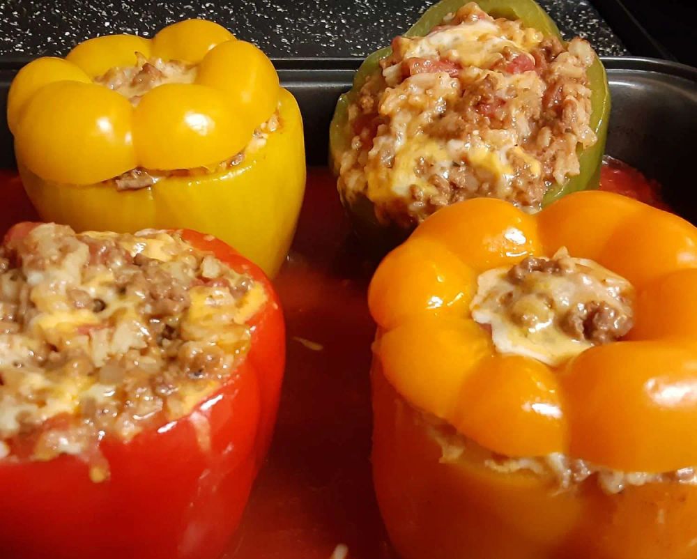 Chef John's Stuffed Peppers