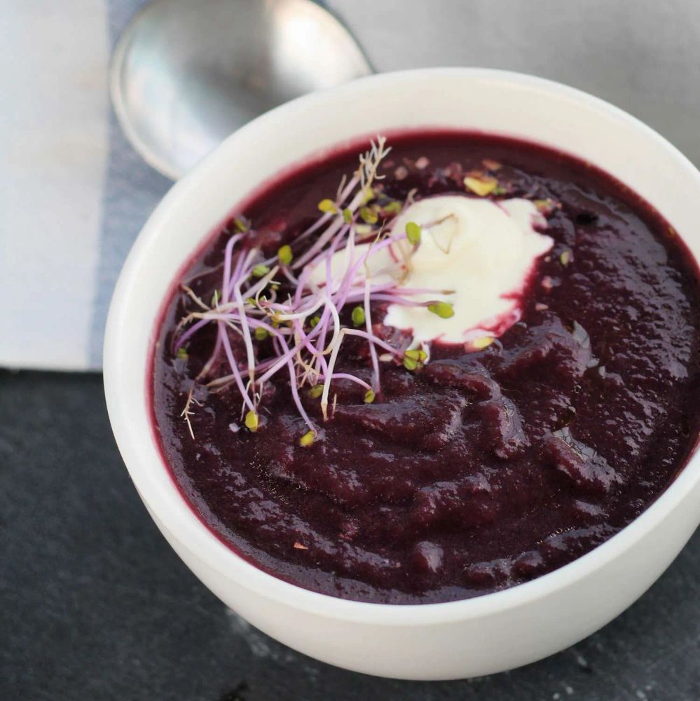 Purple Carrot Soup