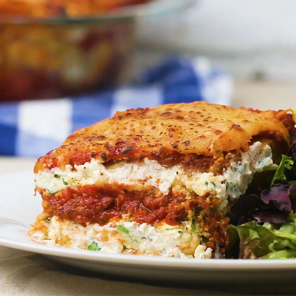 The Best Layered Lasagna