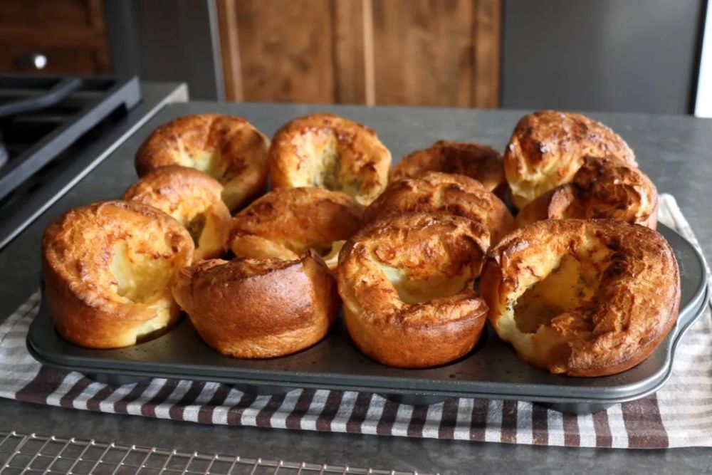 Blue Cheese Popovers