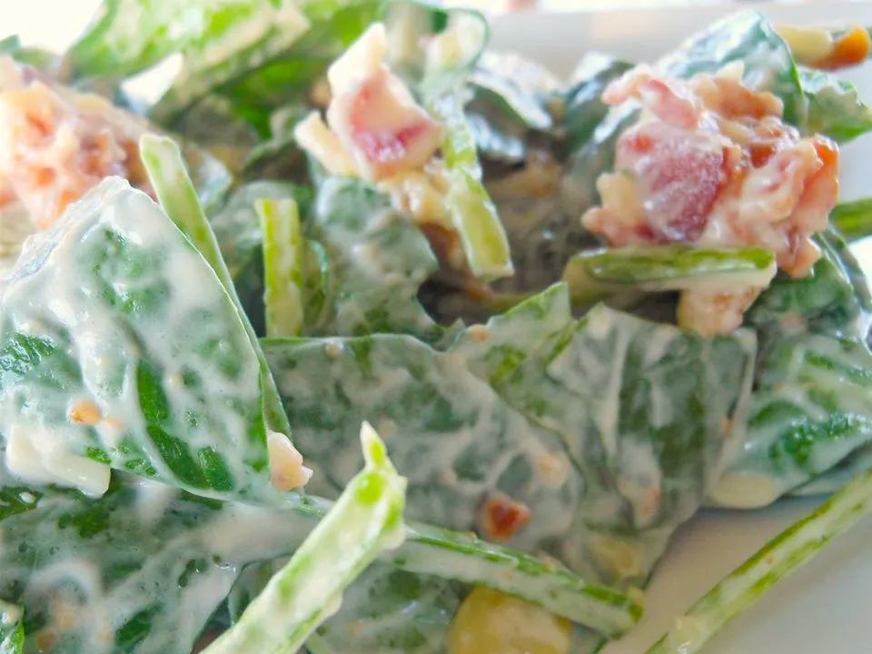 The Best Spinach Salad Ever