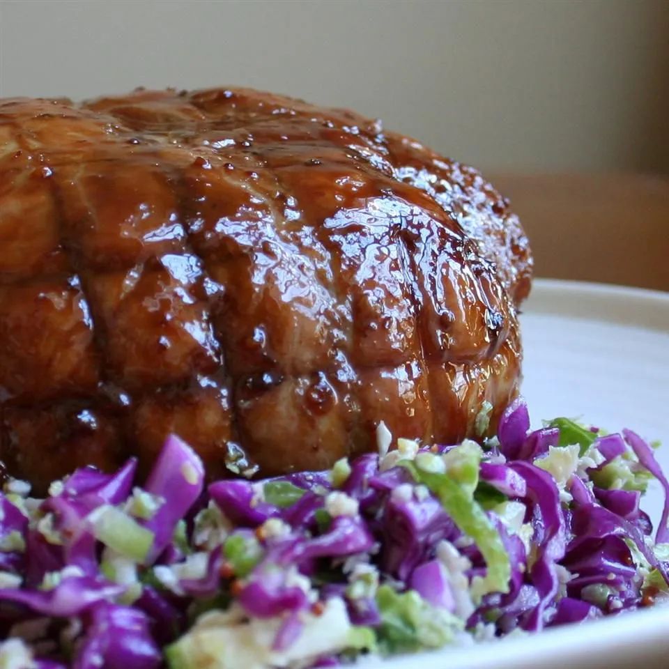 Roast Pork with Maple and Mustard Glaze