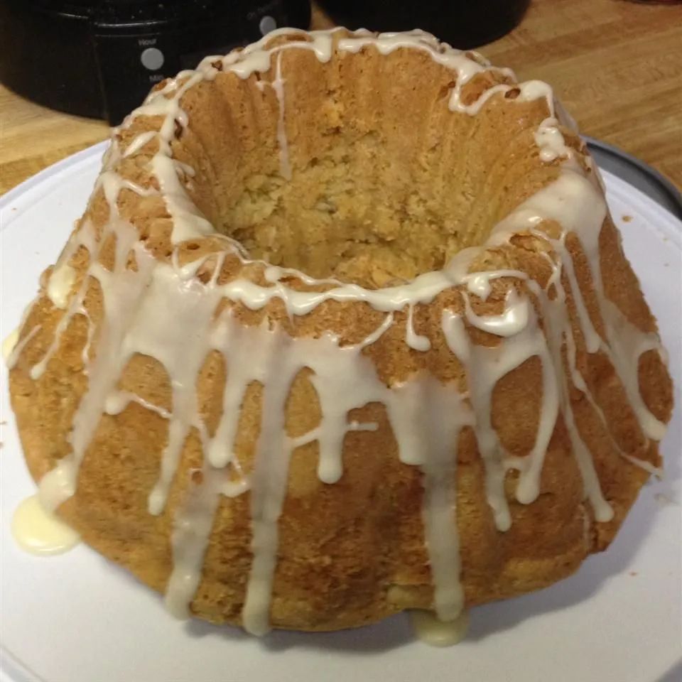 Jewish Apple Cake with Orange Glaze