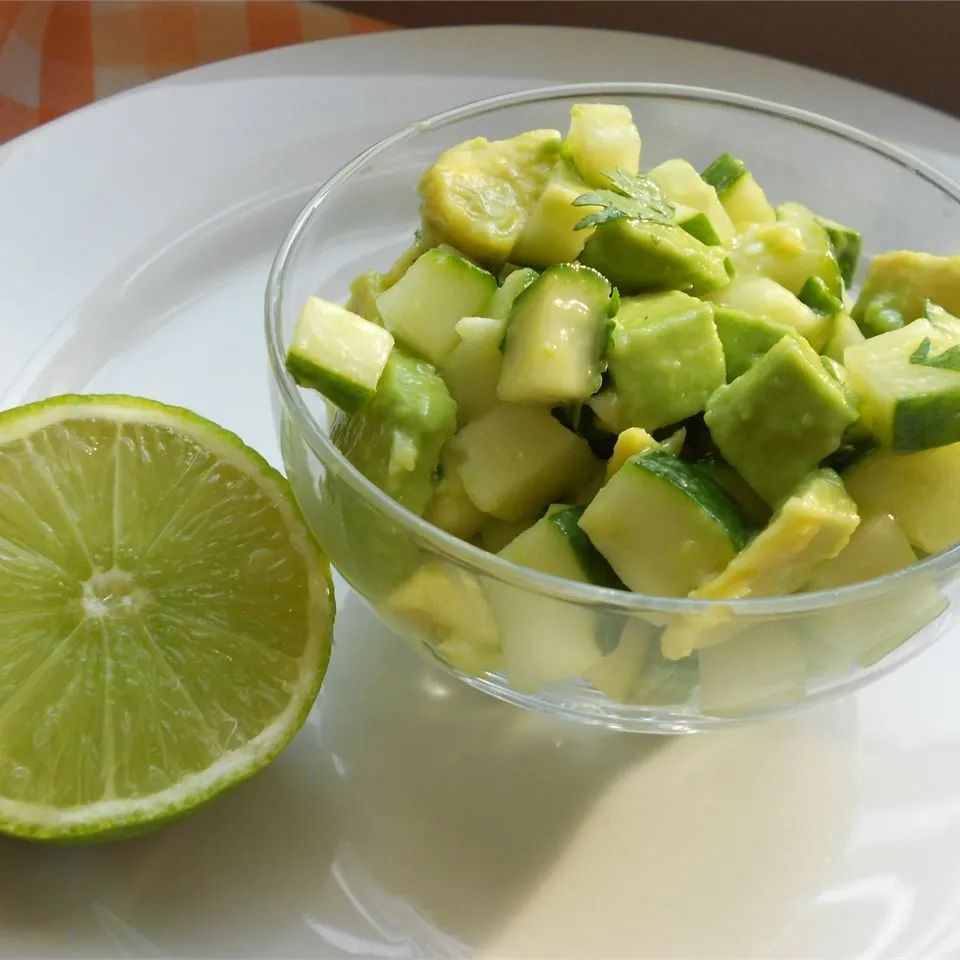 Tangy Cucumber and Avocado Salad