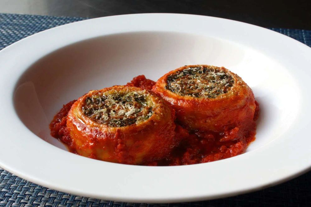 Stuffed Pasta Wheels