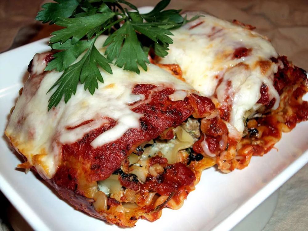 Bab's Turkey Mushroom Lasagna Rolls