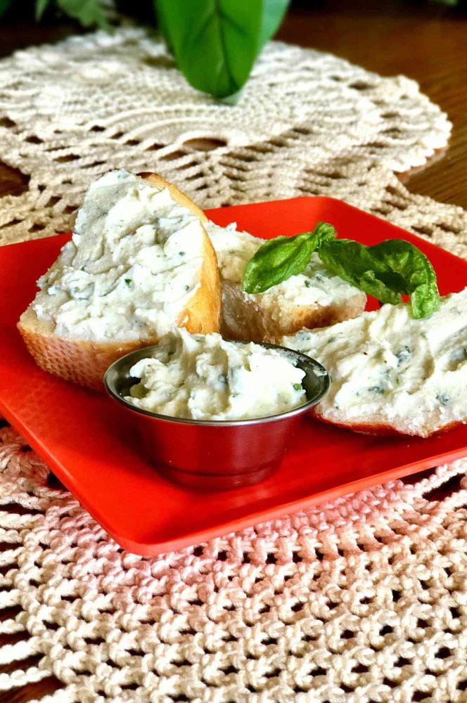 Whipped Basil Ricotta