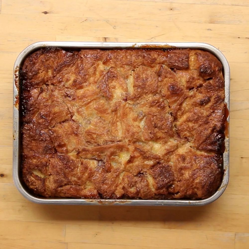 Yum Yum (Doughnut Twists) Bread Pudding