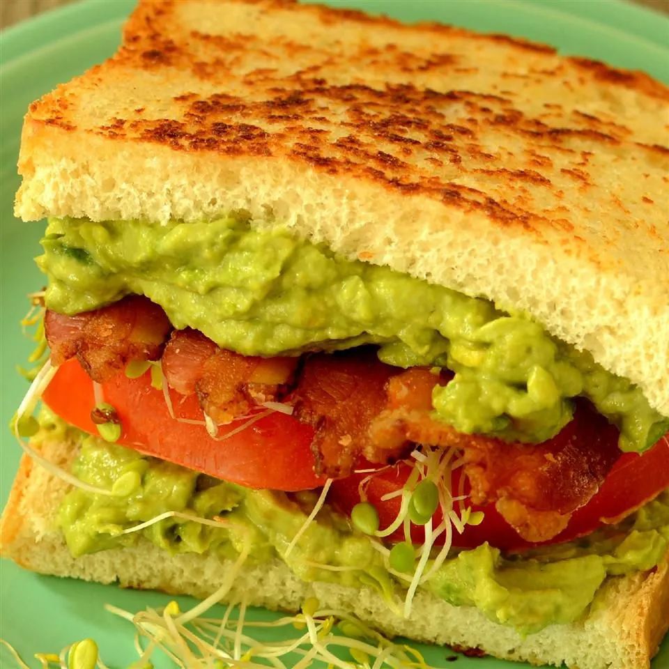 Midnight Snack Avocado Sandwich