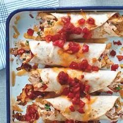 Fiesta Chicken Enchiladas