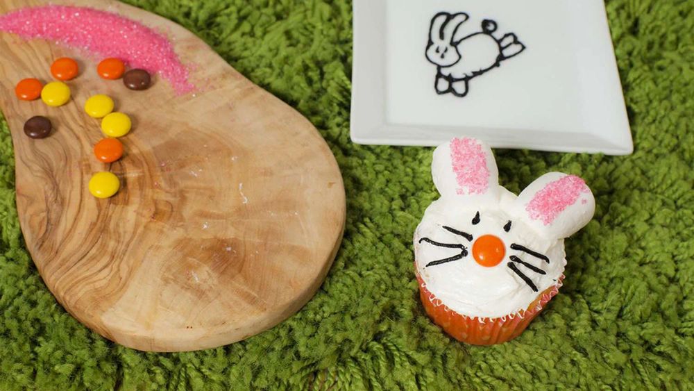 Easter Bunny Cupcakes