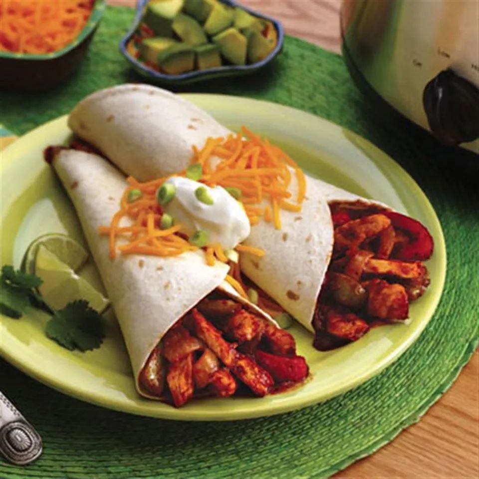 Karen's Slow Cooker Chicken Fajitas