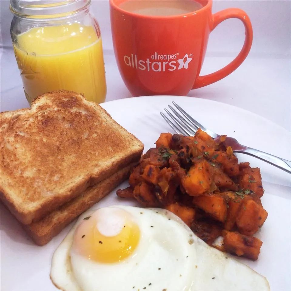 Ham Hash With Sweet Potatoes & Thyme