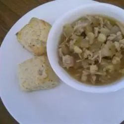 Slow Cooker Posole with Pork and Chicken