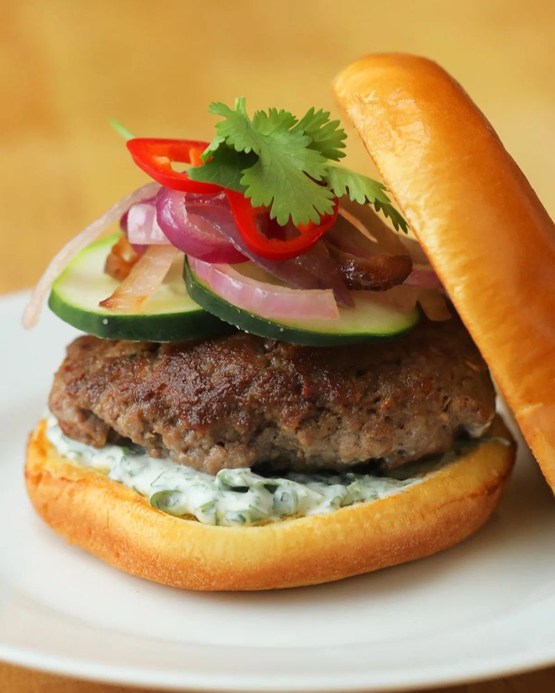 Top Chef Junior Szechuan Lamb Burger