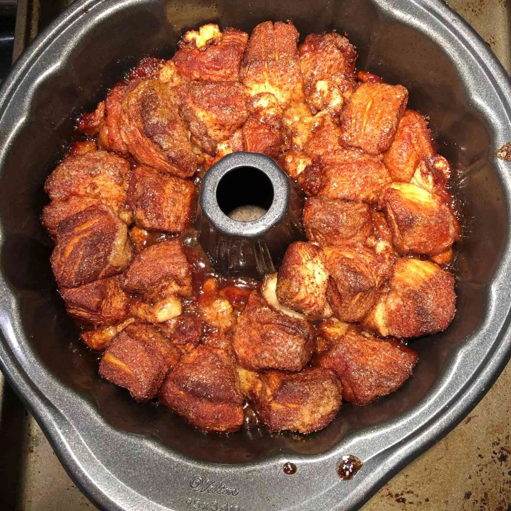 Bananas Foster Monkey Bread