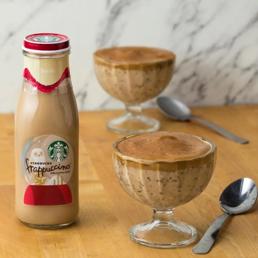 Vanilla Frappuccino Overnight Oats