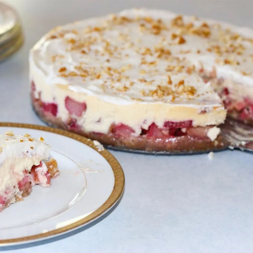 Rhubarb Cheesecake