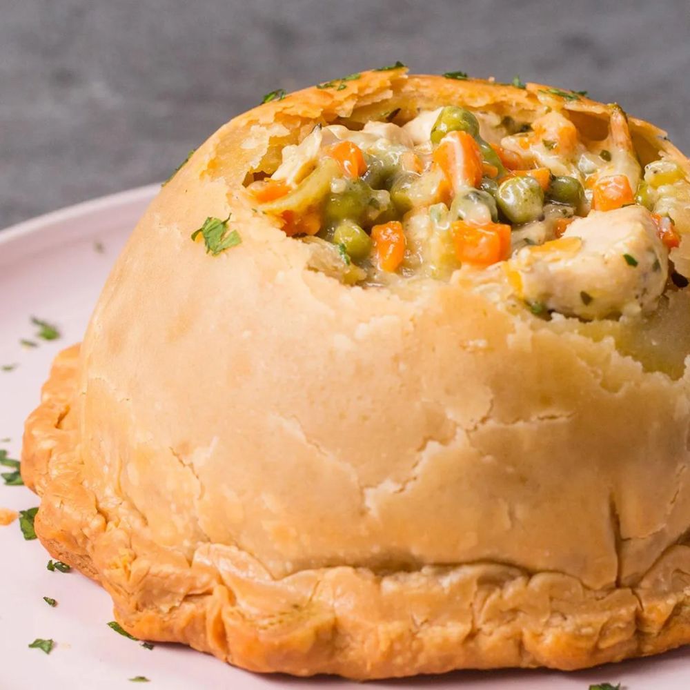 Chicken Pot Pie Domes