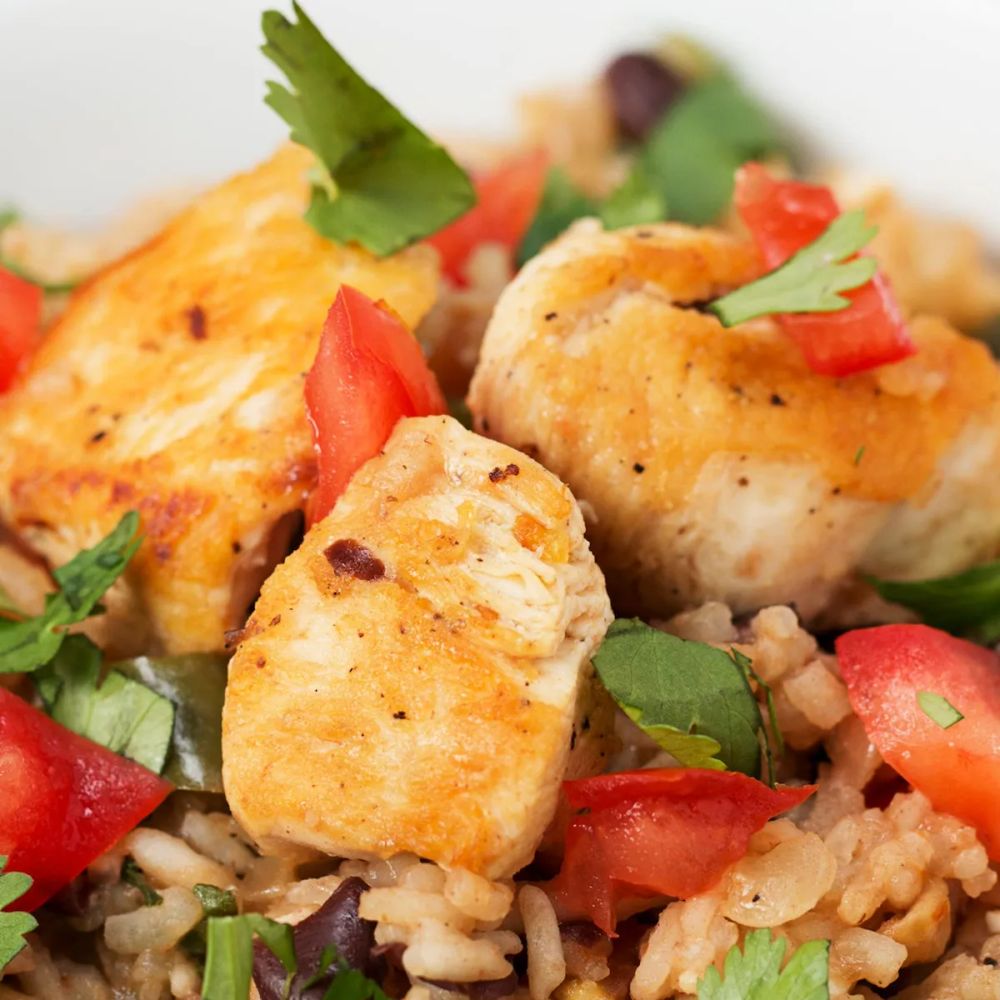 One-Pot Cilantro Lime Chicken & Rice